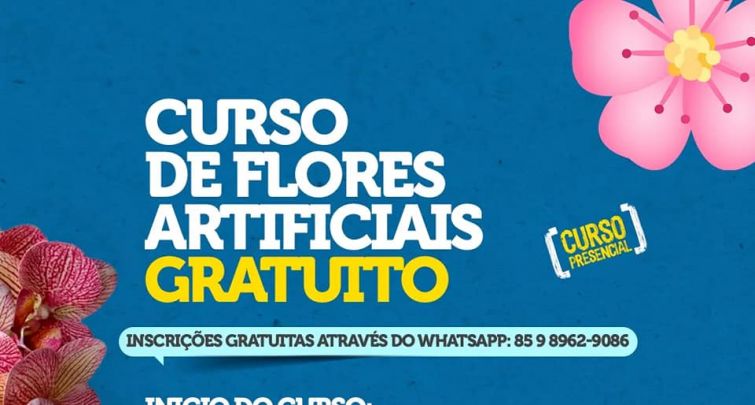 CURSO DE FLORES ARTIFICIAS GRATUITO